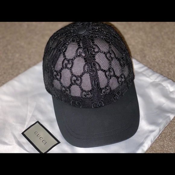 Gucci Accessories - Gucci Lace Black Women’s Fitted Hat